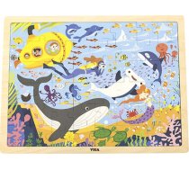 Viga 44583 Puzzle na podkladce 48 elementow - poznajemy morze i jego mieszkancow 3997 (6971608445835) ( JOINEDIT27954134 ) puzle puzzle