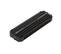 Silverstone MS12 M.2 SSD Gehause USB 3.2 - schwarz ( SST MS12 ) Datora korpuss