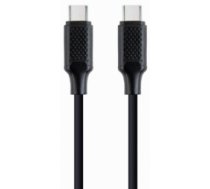 Gembird USB Type-C Male - USB Type-C Male 60W 1.5m Black ( CC USB2 CMCM60 1.5M ) USB kabelis