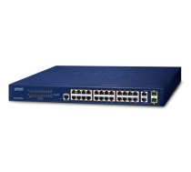 Planet 24-Port 10/100TX 802.3at High Power POE +  2-Port 4711605281249 ( FGSW 2624HPS4 FGSW 2624HPS4 FGSW 2624HPS4 ) komutators