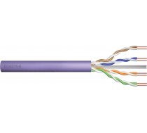 DIGITUS Installation cable cat.6 U/UTP Dca solid wire AWG 23/1 LSOH 50m violet ( DK 1614 VH 05 4016032478553 DK 1614 VH 05 ) tīkla kabelis