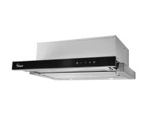 Akpo WK-4 Largo Eco 450 m3/h Wall-mounted Stainless steel ( WK 7 LIGHT GLASS TOUCH 60 INOX WK 7 LIGHT GLASS TOUCH 60 INOX WK 7 LIGHT GLASS TOUCH 60 INOX CZARNY ) Tvaika nosūcējs