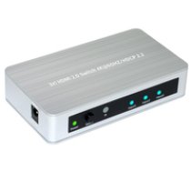 MicroConnect HDMI 2.0 Switch 3 to 1 way Supporting 4K 60Hz / HDCP2.2.  5704174048718 ( MC HMSW301B MC HMSW301B MC HMSW301B )