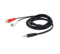 Equip Audiokabel 3.5mm/2x RCA St/Bu 2.50m ( 147093 ) kabelis video audio