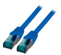 EFB RJ45 Patchkabel S/FTP  Cat.6A  LSZH  10m  blau ( MK6001.10BL MK6001.10BL MK6001.10BL ) tīkla kabelis