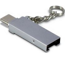 Inter-Tech Card Reader Type C/USB A ( 88885469 88885469 88885469 ) karšu lasītājs