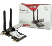 Inter-Tech DMG-33 1300Mbps WLAN PCIe ( 88888153 88888153 88888153 ) tīkla karte