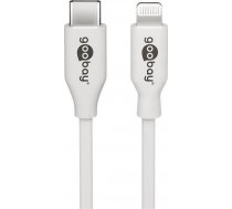 Goobay Cable Lightning USB-C white 2.0m - 39448 ( 39448 39448 39448 ) kabelis  vads