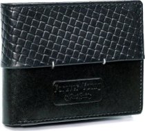 Forever Young Czarny portfel meski skorzany Forever Young z przeszyciem N992-PVT BLACK Rov ( JOINEDIT26616702 )