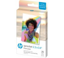 HP Sprocket 2 3x3 4'' - papier do drukarki HP SPROCKET SELECT/PLUS - 20 szt. ( SB6358 SB6358 ) foto  video aksesuāri