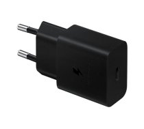 Samsung Galaxy Power Adapter USB Type C 15W Black ( EP T1510NBEGEU 8806092709874 ACCSMSAM0379 EPT1510NBEGEU ) iekārtas lādētājs