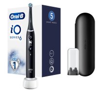 Oral-B iO6 Series Rechargeable For adults Number of brush heads included 1 Black Onyx ( 4210201409199 4210201409199 iO Series 6 Black iO6 Black Onyx ) mutes higiēnai