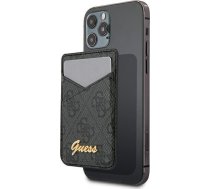 Guess Kieszen na karty Guess Wallet Card Slot GUWMS4GTLBK MagSafe 4G szary/grey GUE1080GRY (3666339006778) ( JOINEDIT26927381 ) aksesuārs mobilajiem telefoniem