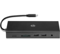 HP USB-C Multi Port Travel Hub EURO - 1C1Y5AA # FIG ( 1C1Y5AA#ABB ) aksesuārs portatīvajiem datoriem