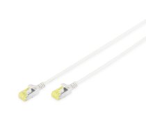 DIGITUS Slim - Patch-Kabel - RJ-45 (M) bis RJ-45 (M) - 2 m - UTP - CAT 6a - halogenfrei geformt ohne Haken - Grau 4016032461722 ( DK 1617 A 020S ) tīkla kabelis