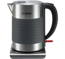 Bosch TWK7S05 electric kettle 1.7 L Black Grey 2200 W ( TWK 7S05 4242002909073 BO10010655 BOSC-CZ-000-95 TWK7S05 ) Elektriskā Tējkanna