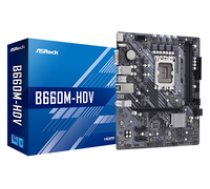 Asrock B660M-HDV Intel B660 LGA 1700 micro ATX ( B660M HDV B660M HDV B660M HDV ) pamatplate  mātesplate