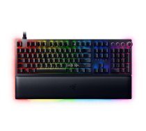 Razer Huntsman V2 Optical Gaming Keyboard RGB LED light Nordic layout Wired Black Linear Red Switch Numeric keypad ( RZ03 03930600 R3N1 ) klaviatūra