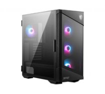 MSI MPG VELOX 100R computer case Midi Tower Black ( 306 7G18R21 809 306-7G18R25-809 306-7G18R25-809 / 306-7G18R27-HH MPGVELOX100R ) Datora korpuss