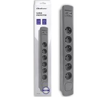 QOLTEC 50283 Surge protector 6 sockets 1.8m ( Q 50283 50283 5901878502830 QOLTE 50283 ) elektrības pagarinātājs