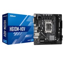 Asrock H610M-HDV Intel H610 LGA 1700 micro ATX ( H610M HDV 1_816145 H610M HDV ) pamatplate  mātesplate