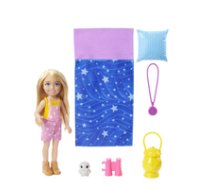 Zestaw Barbie Kemping Chelsea Lalka + spiwor ( HDF77 194735022410 ) bērnu rotaļlieta