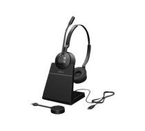 Jabra Engage 55 UC Stereo Headset On-Ear (DECT kabellos USB-C Ladestation) ( 9559 435 111 9559435111 ) austiņas