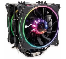 Inter-Tech Argus SU-280 RGB  CPU cooler (black) 88885545 (4260455646499) ( JOINEDIT33014111 ) procesora dzesētājs  ventilators