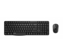 Wireless Keyboard and Optical Mouse Rapoo ( 6940056184283 001423890000 RP-X1800S-UI-B ) klaviatūra
