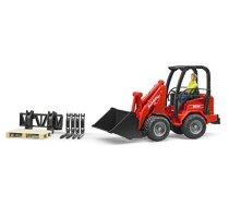 Bruder Professional Series Schäffer Compact loader 2034 with figure and acces - 02191 ( 02191 02191 ) konstruktors