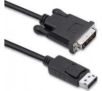 QOLTEC 50364 DisplayPort Cable DVI 24+1 ( 50364 ) kabelis video audio