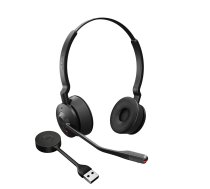 Jabra Engage 55 UC Stereo Headset On-Ear (DECT  kabellos  USB) ( 9559 410 111 9559 410 111 ) austiņas