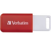 Verbatim DataBar USB 2.0 16GB Red ( 49453 ) USB Flash atmiņa