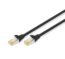 DIGITUS CAT 6A S/FTP Patchkabel 10 Stuck 3m schwarz ( DK 1644 A 030 BL 10 4016032469230 ) tīkla kabelis