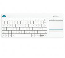 Logitech Wireless Touch Keyboard K400 Plus - Tastatur - kabellos - 2.4 GHz - Spanisch - weiß 5099206059368 ( 920 007138 920 007138 920 007138 ) atmiņas karte