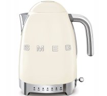 Smeg kettle KLF04CREU 1.7 L cream - 2 400 watts temperature control ( KLF04CREU 172621 8017709231378 SMGKLF04CREU ) Elektriskā Tējkanna