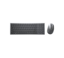 Dell Wireless Keyboard and Mouse KM7120W - keyboard and mouse set - French - titan gray ( KM7120W GY FR ) klaviatūra