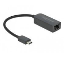 DELOCK Adapter USB Typ-C Stecker zu 2 5 Gigabit LAN kompakt ( 66645 66645 66645 ) adapteris