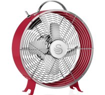Fan desk Swan RETRO SFA12630RN (red color) ( SFA12630RN SFA12630RN SFA12630RN ) Klimata iekārta
