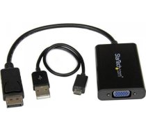 Adapter AV StarTech DisplayPort - D-Sub (VGA) czarny (JAB-2437501) JAB-2437501 ( JOINEDIT36743922 )