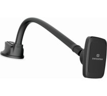 Swissten S-Grip M5-HK Universāls Auto Stiprinājums Panelim Ar Magnētu Planšetēm / Telefoniem / GPS Melns ( SW CH PA M5 HK BK ) Mobilo telefonu turētāji