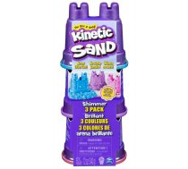 Glossy set Kinetic Sand  3 colors of glitter ( 6053520 6053520 ) bērnu rotaļlieta