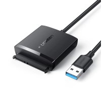 UGREEN Adapter HDD 2.5"  3.5" SATA to USB 3.0 (black) ( 6957303865611 60561 60561 6957303865611 UGR328BLK UGREEN/60561 )