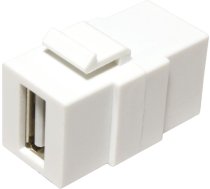 Goobay USB 2.0 module - USB-A Keystone socket (79909) ( 4040849799099 79909 ) tīkla kabelis