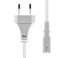 Kabel zasilajacy ProXtend ProXtend Power Cord Euro to C7 5M White JAB-7125779 (5714590007732) ( JOINEDIT35208781 ) kabelis datoram