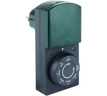 REV Timer with Dawn Automatic IP44 black-green ( 0025720502 0025720502 ) kabelis  vads