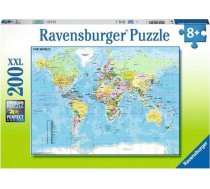 Ravensburger Puzzle 200 Mapa swiata XXL 403208 (4005556128907) ( JOINEDIT26013915 ) puzle  puzzle