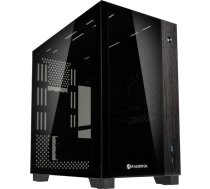 Raijintek PAEAN MINI Mini-ITX Gehause  Tempered Glass - schwarz ( 0R20B00213 0R20B00213 ) Datora korpuss