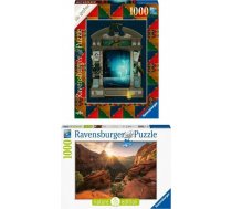 Ravensburger Puzzle 1000 elementow Zestaw 2w1 16754+16748 GXP-814829 (4005556791538) ( JOINEDIT31479914 ) puzle  puzzle