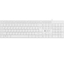 Keyboard Nautilus US slim white ( NKL 1951 NKL 1951 ) klaviatūra